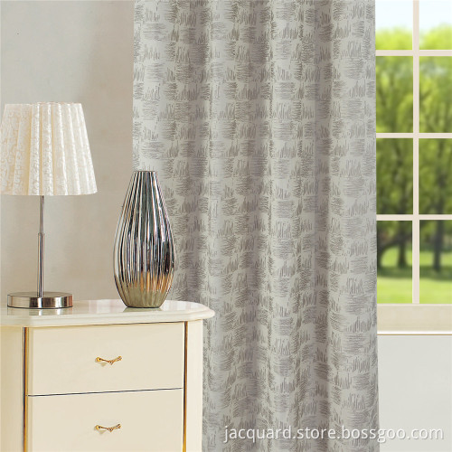 Modern Jacquard Design Curtain